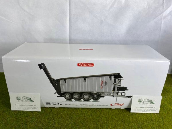 Fliegl ASW 391 Gigant met overlaad