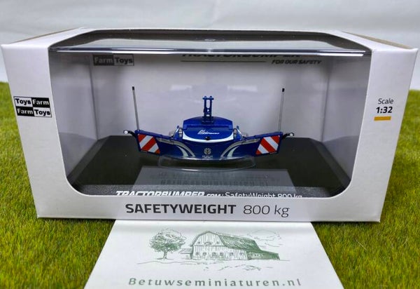 Tractorbumper Safetyweight 800 kg – New Holland Blue Power