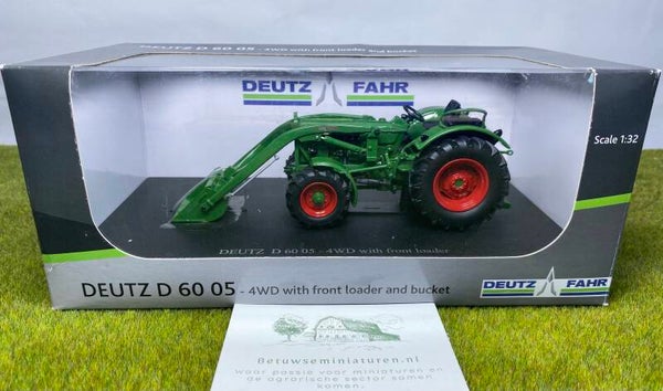 Deutz D 60 05 4WD met voorlader