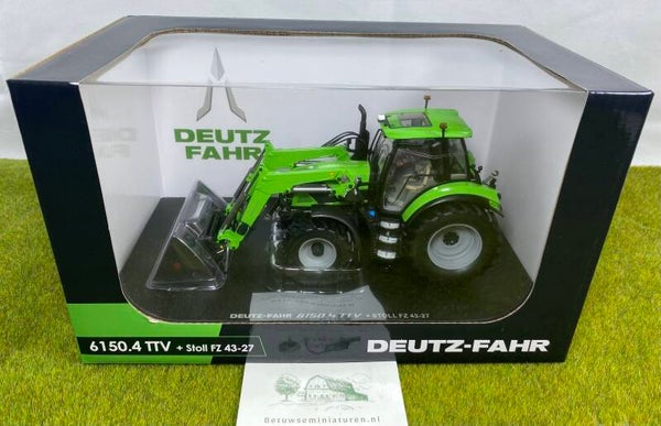 Deutz-Fahr 6150.4 TTV with Stoll FZ 43-27 voorlader