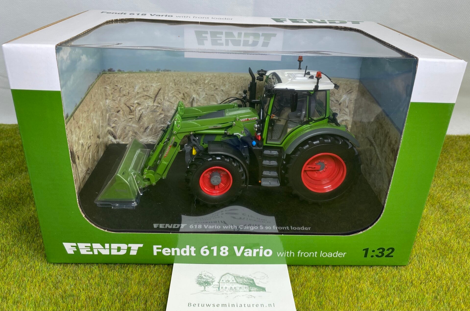 Fendt 618 Vario met voorlader