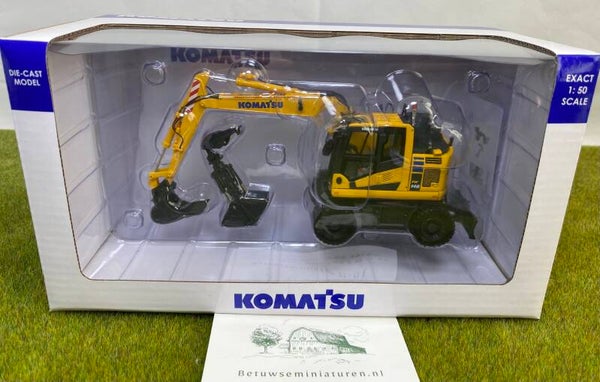 Komatsu PW148-11 standaard bak en grijpbak