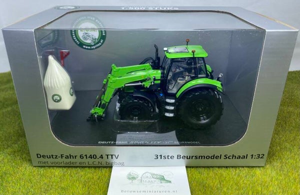 Deutz-Fahr 6140.4 TTV met voorlader en LCN Big Bag