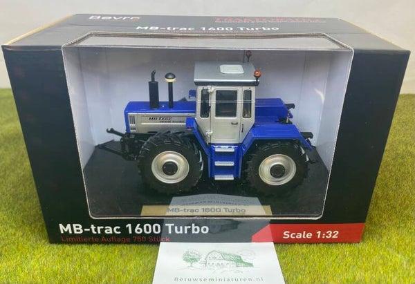 MB Trac 1600 Turbo Blauw/Grijs