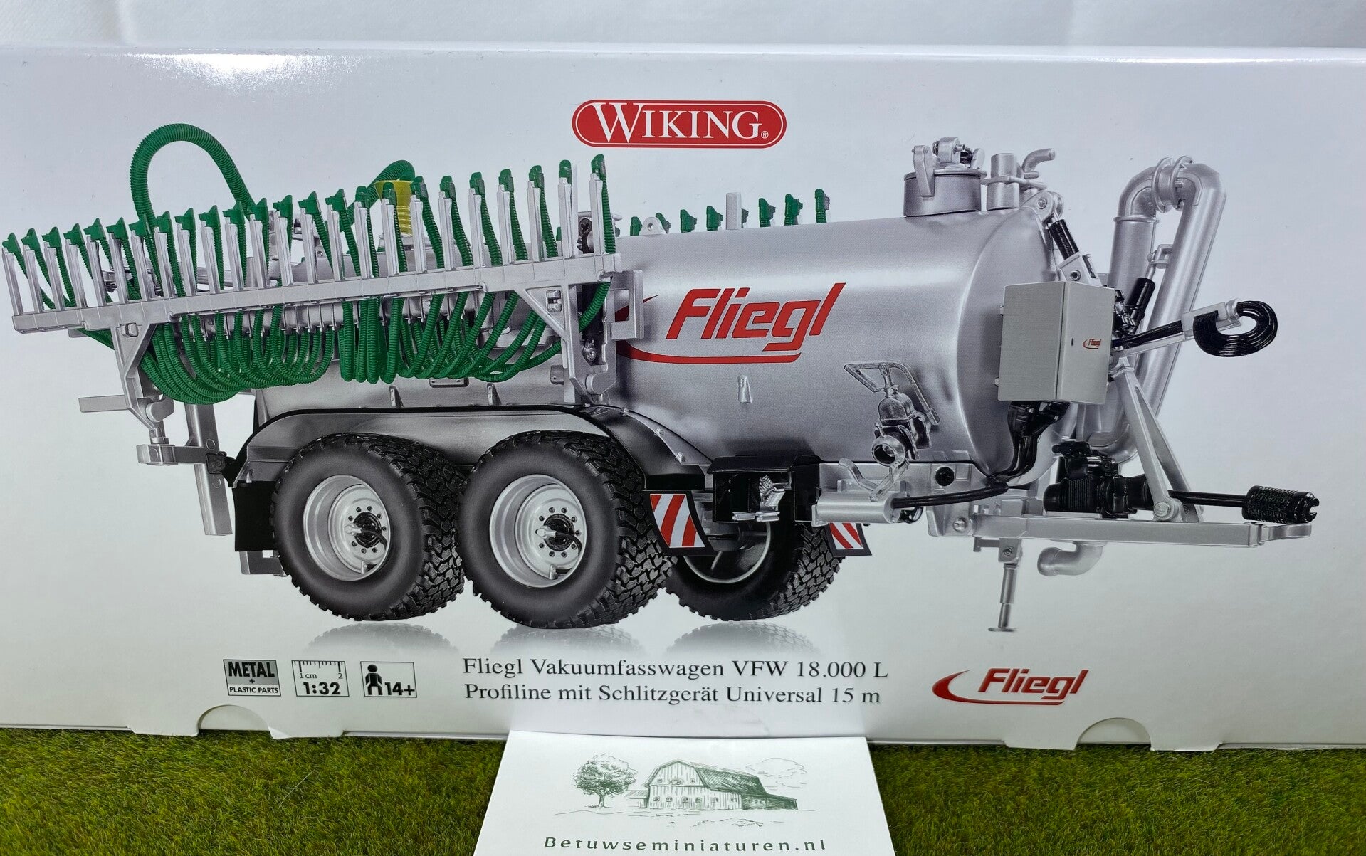 Fliegl VFW 18000 Profiline + 15m bemester