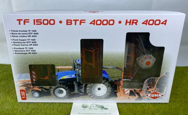Kuhn TF 1500 & HR 4004 & BTF 4000 Zaaicombinatie