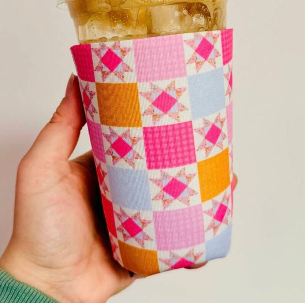 Quilted Coffee Sleeve-Medium