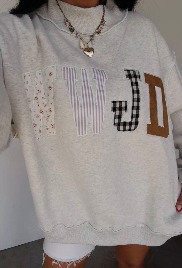 WWJD Mock Neck