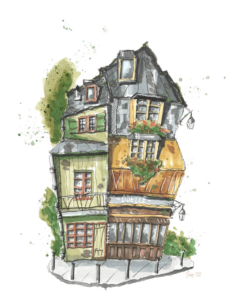 Alcohol markers Parijs huis
