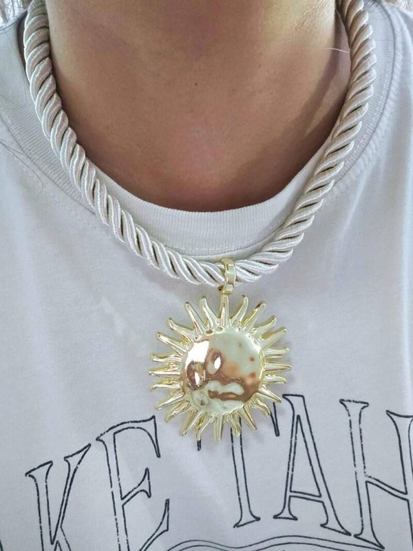 Collar caucho sol
