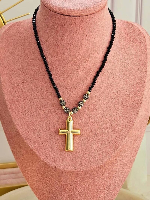 Collar piedra negra