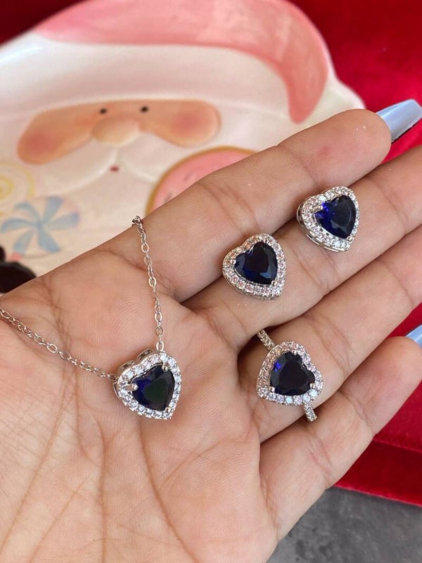 Set Reyna azul