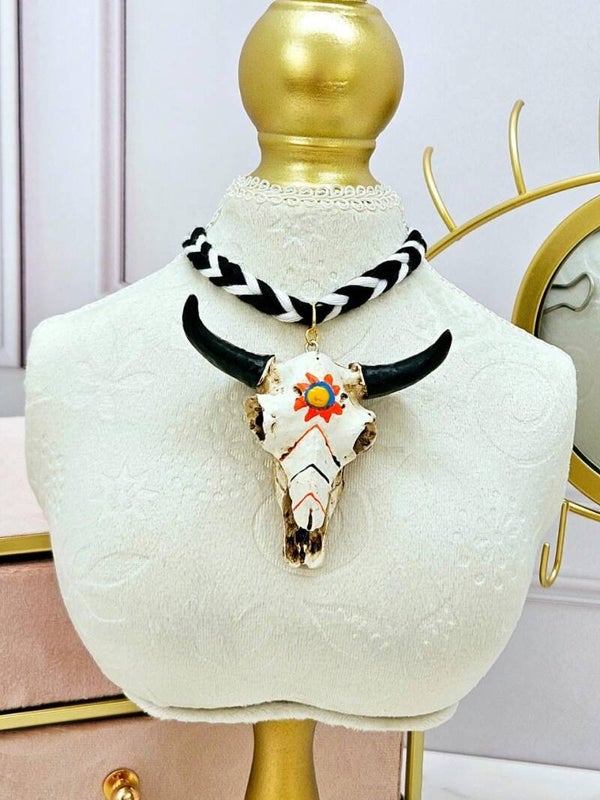 Collar toro trenza