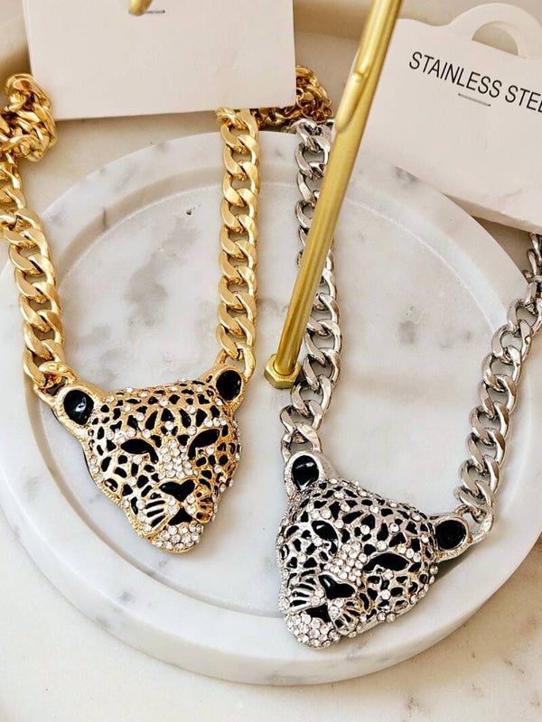 COLLAR LEOPARDO CARTIER