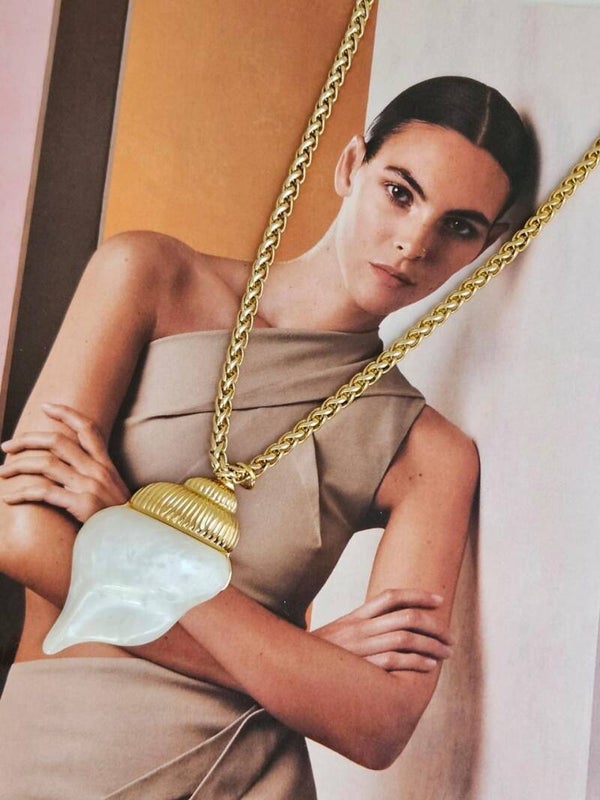 Collar caracol Perla