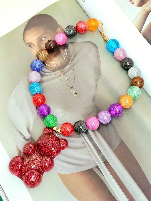 Colla maxi oso color