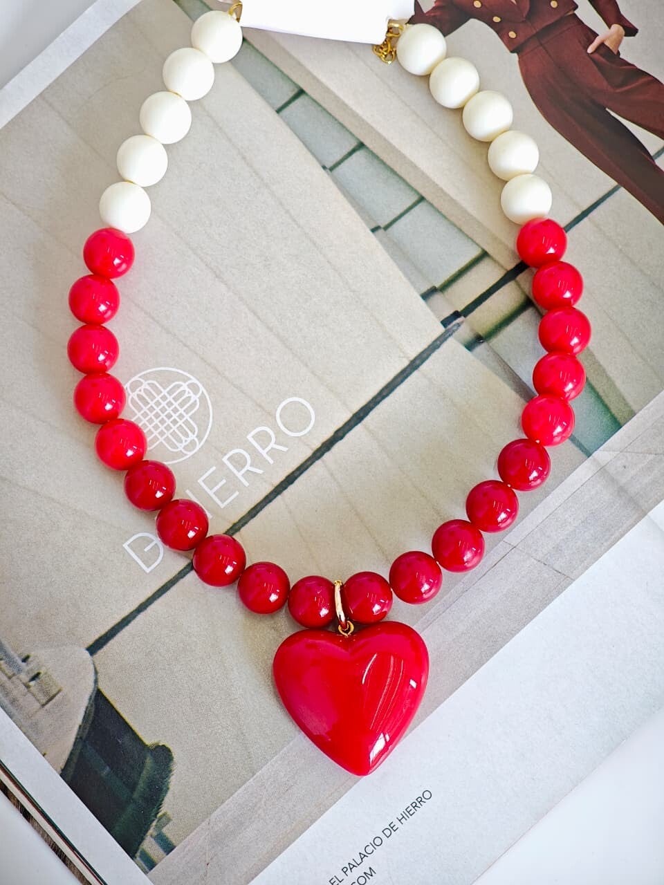 Collar amor bolas