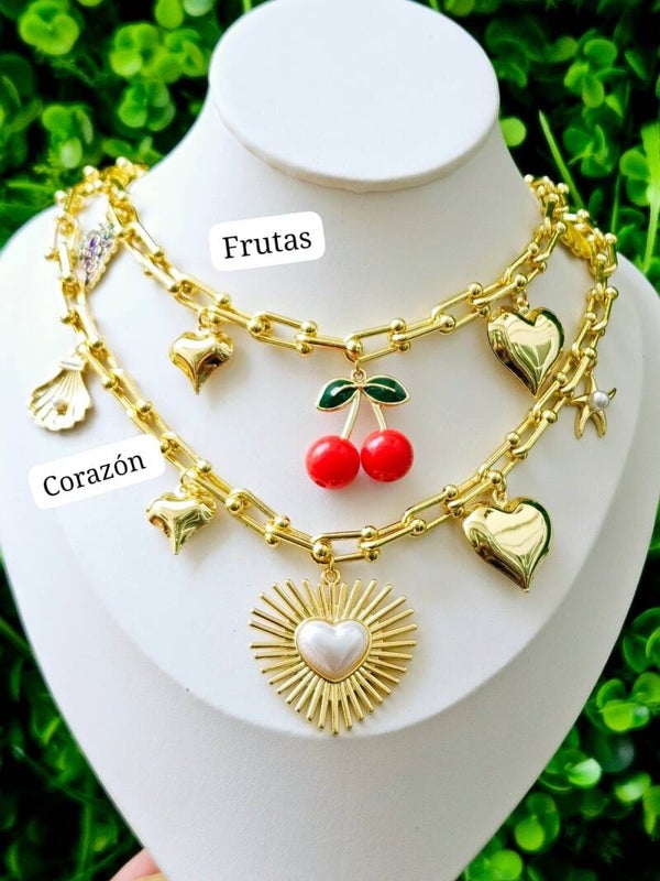 COLLAR FRUTAS CADENA TIFFANY