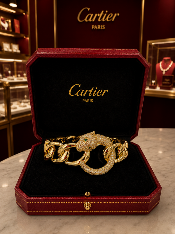 Brazalete eslabón cartier