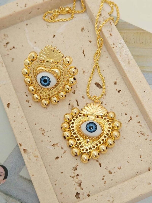 Collar ojo artesanal