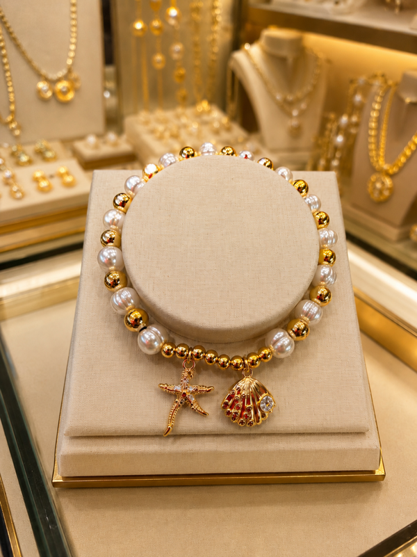 Pulsera estrella de mar