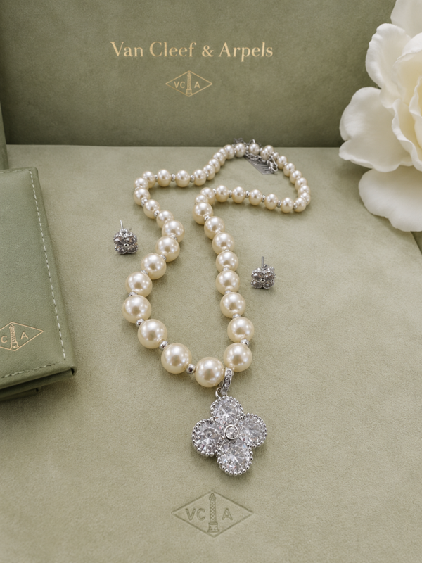 Set van cleef plata