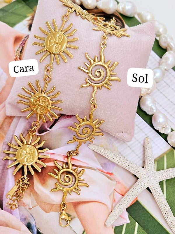 Pulsera sol o cara