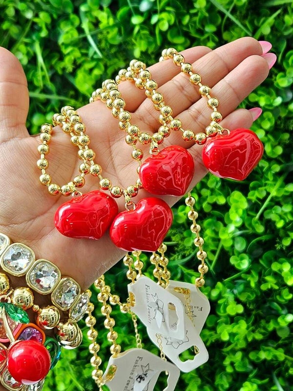 COLLAR CORAZON BONBON