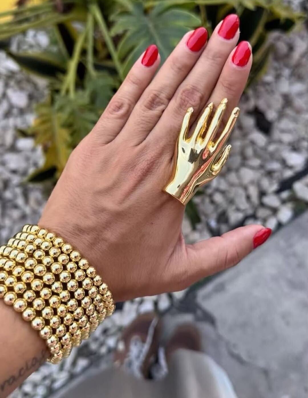 Anillo mano maxi