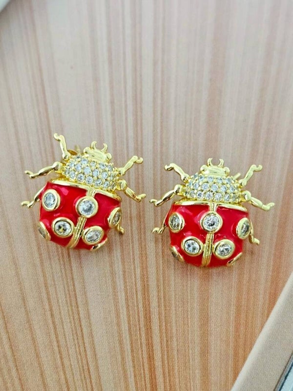 Arete catarina roja