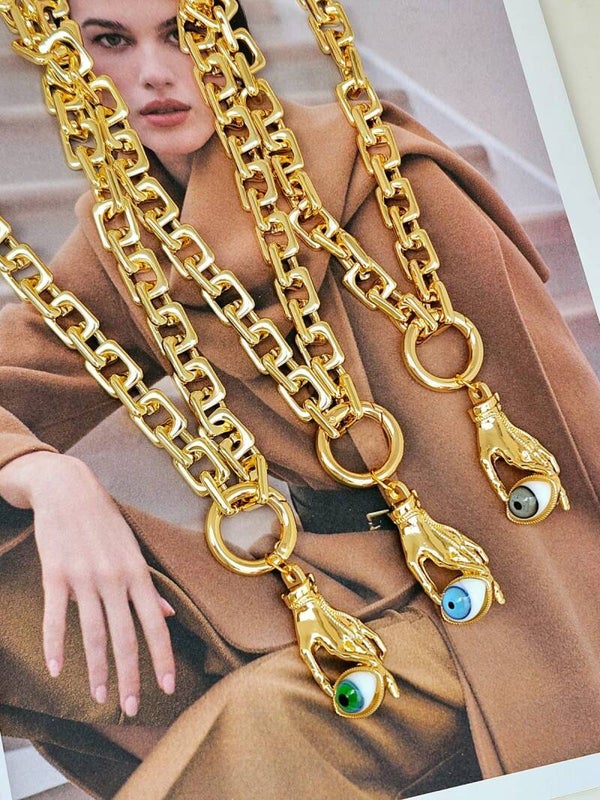 Collar maxi mano turco