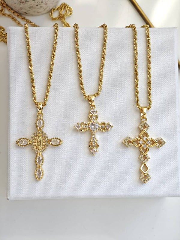 Collar cruz (eligue el modelo )