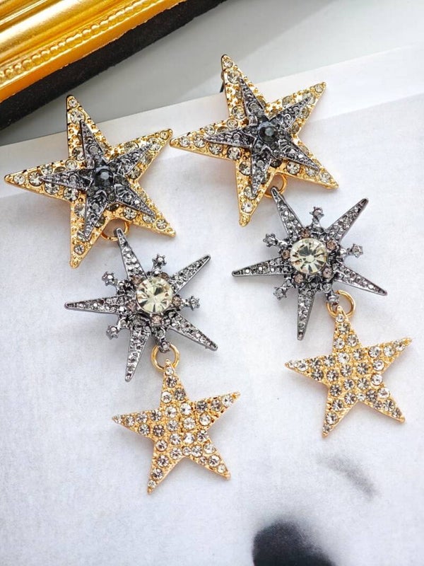 Arete estrella doble