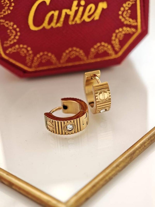 Arracadas mini piedra