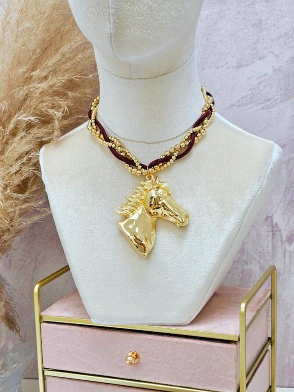 Collar caballo (eligue el color )