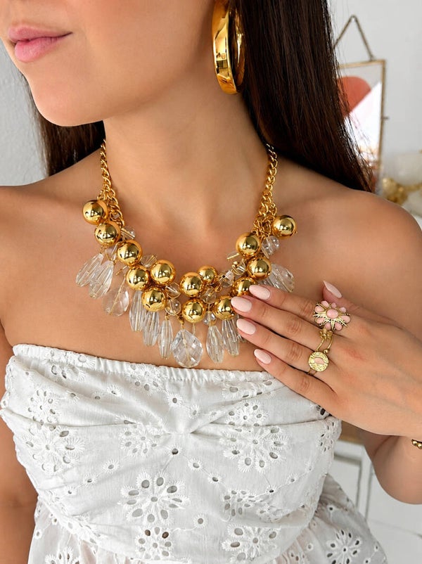 Collar cristales