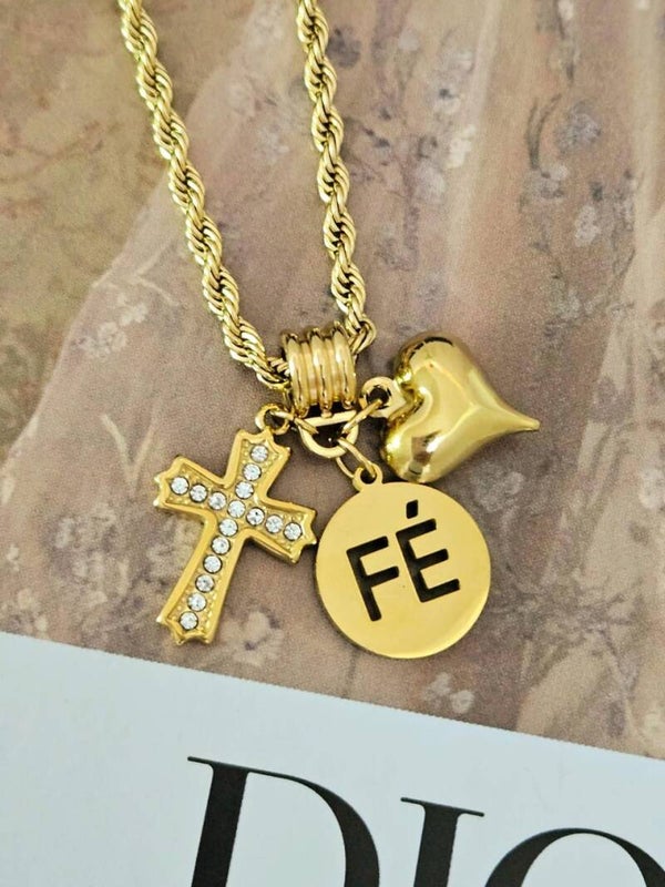 Collar torzal fe