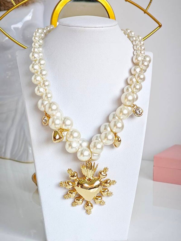 Collar sagrado perlas