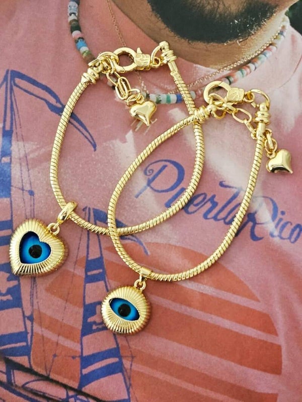 Pulsera ojo azul