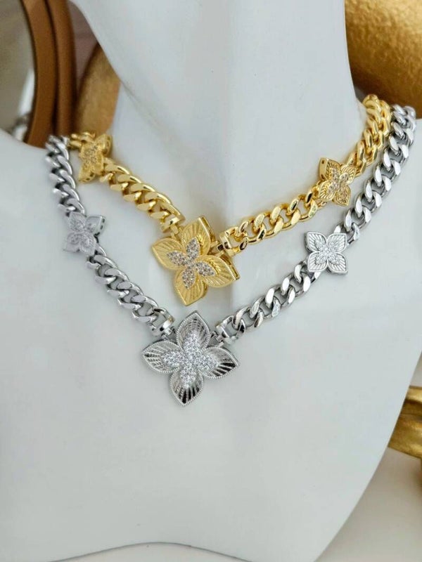COLLAR VAN CLEEF CADENA CARTIER