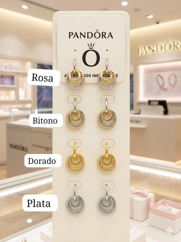 Árete pandora (eligue el color )
