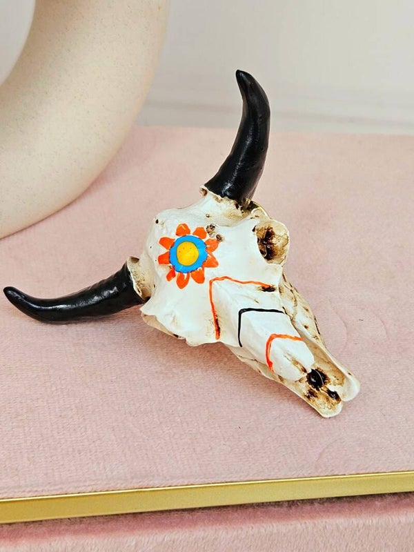 Anillo toro blanco maxi