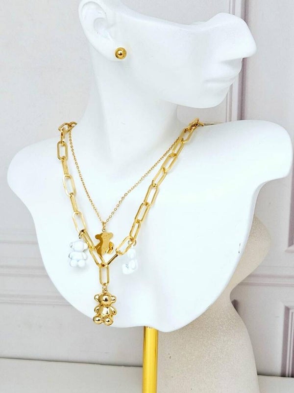 Collar tous blanco