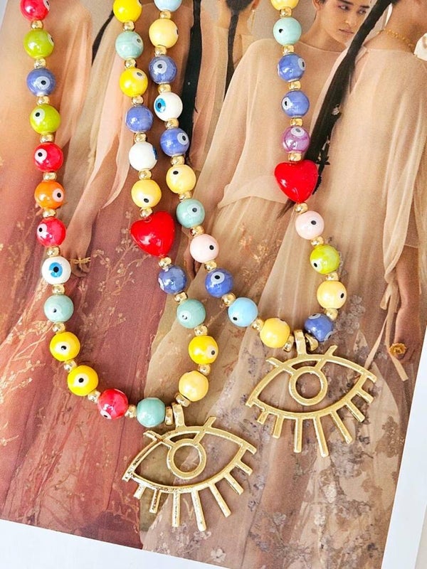 Collar colores turco