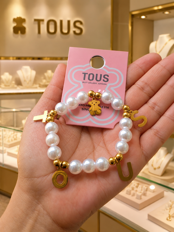 Pulsera Tous blanco