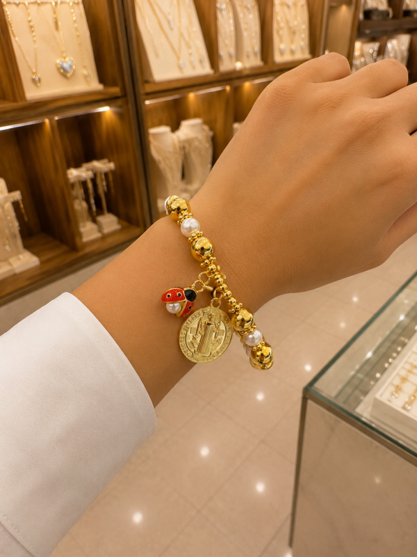 Pulsera san Benito catarina