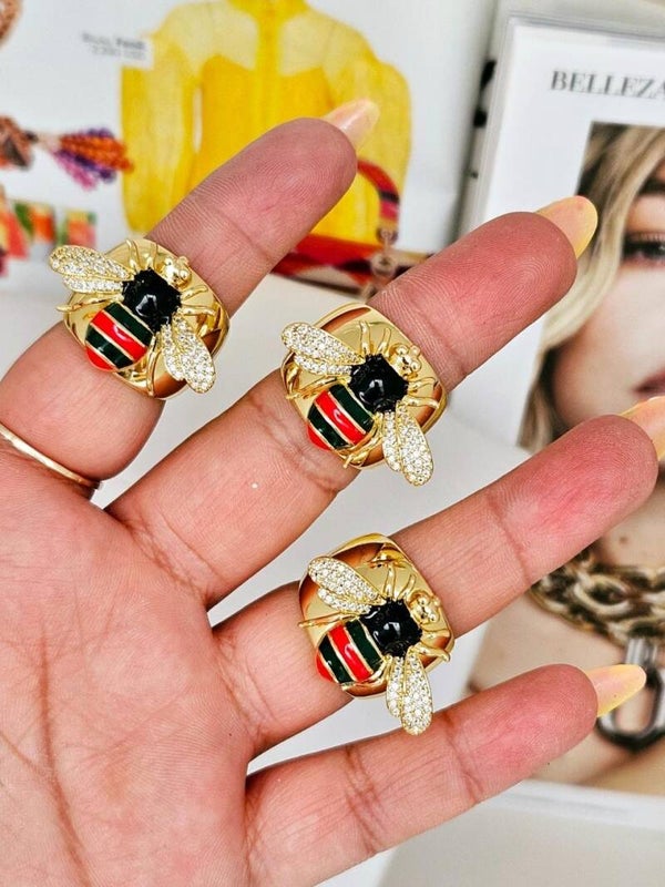 Anillo Gucci rojo
