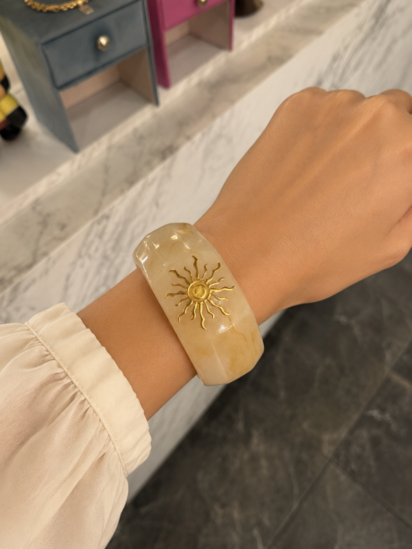 Brazalete sol camel