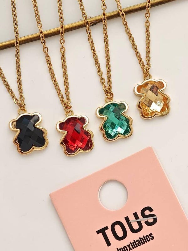 Collar tous cristal (eligue el color)