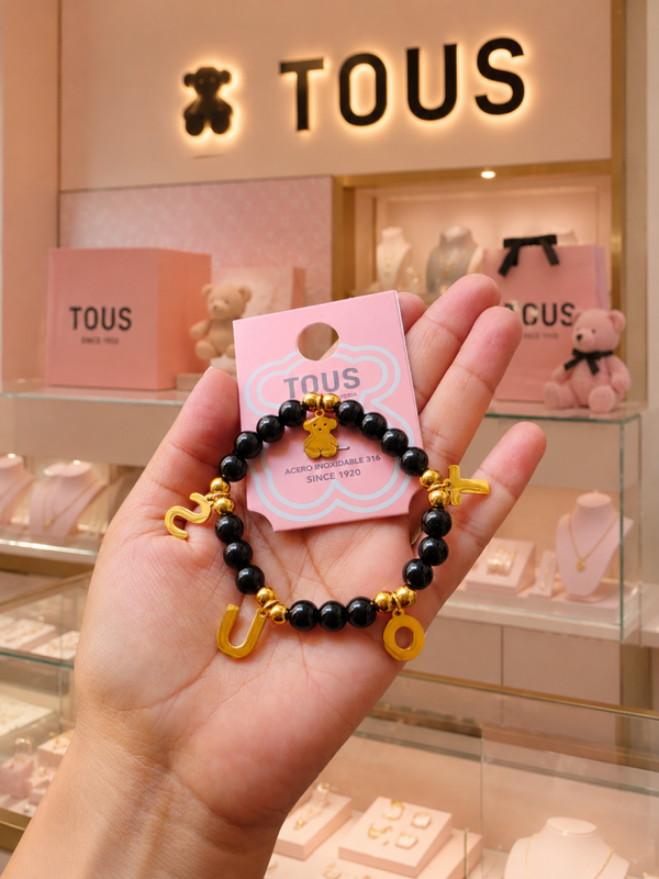 Pulsera Tous negro